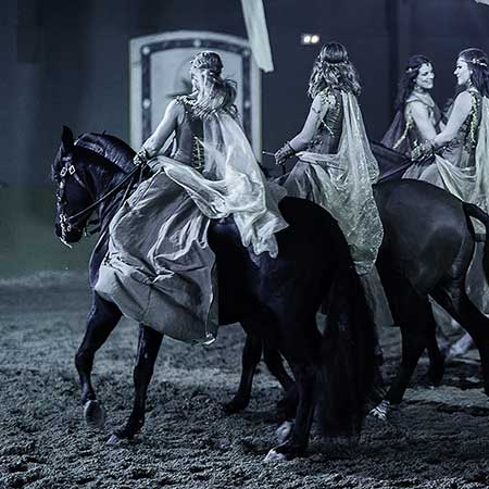 Zagal Cabaret Spectacle équestre La Palmyre Charente Maritime Nouvelle Aquitaine