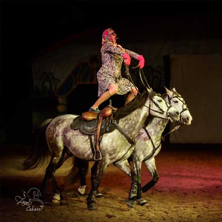 Zagal Cabaret Spectacle équestre La Palmyre Charente Maritime Nouvelle Aquitaine