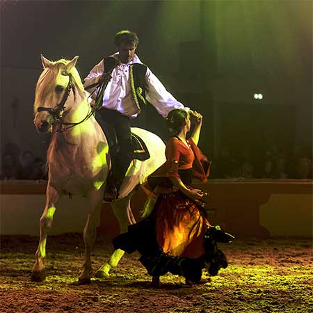 Zagal Cabaret Spectacle équestre La Palmyre Charente Maritime Nouvelle Aquitaine