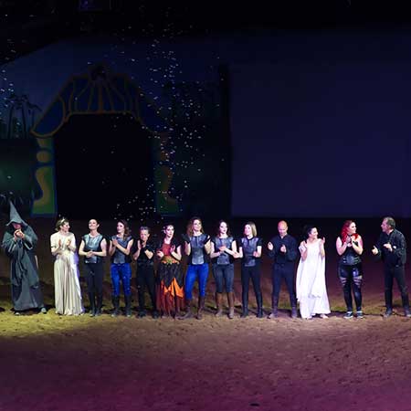 Zagal Cabaret Spectacle équestre La Palmyre Charente Maritime Nouvelle Aquitaine